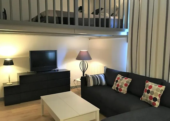 Renove Pres Du Centre Et De La Avec Parking Et Mezzanine - Fr-1-4-594 Apartment