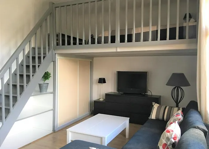 Renove Pres Du Centre Et De La Avec Parking Et Mezzanine - Fr-1-4-594 Apartment *