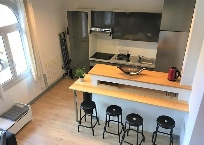 Renove Pres Du Centre Et De La Avec Parking Et Mezzanine - Fr-1-4-594 Apartment Saint-Jean-de-Luz