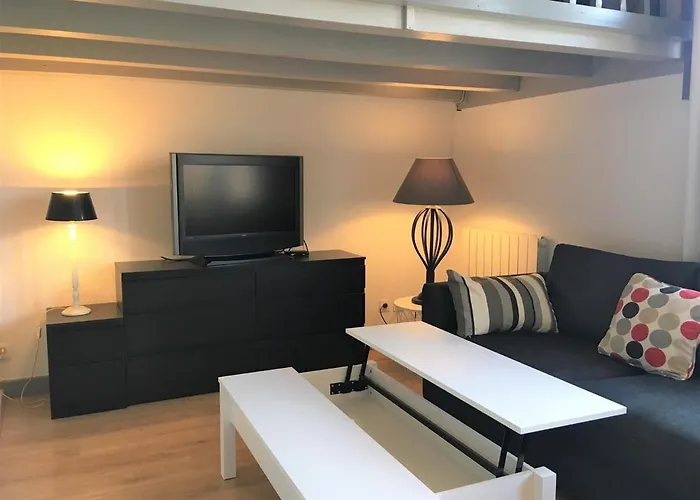 Renove Pres Du Centre Et De La Avec Parking Et Mezzanine - Fr-1-4-594 Apartment